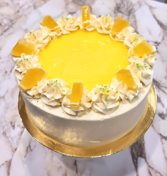 Vanilla Lemon Cake - 8" Round