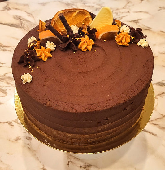 Chocolate Orange Cake - 8" Round