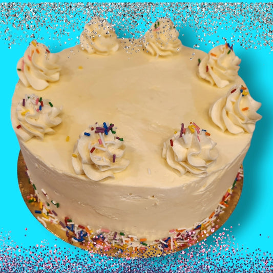 Vanilla Cake - 8" Round